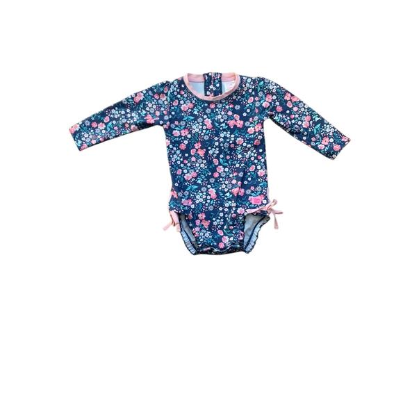 Ruffle Butts Other - RuffleButts Floral Swimsuit